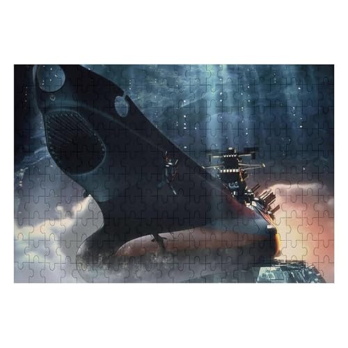宇宙戦艦ヤマト 木製パズル パズル 娯楽 知育玩具 ストレス軽減 減圧 ジグソーパズル 装飾 室内装飾 壁飾り 誕生日プレゼント 初心者向け 子供 大人 200PCS