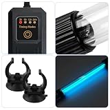 Sterylizator UV 13 W, światło z timerem, lampa do nurkowania UV, lampa do zabijania bakterii, lampa do podwodnej sterylizacji, usuwanie glonów, dezodoryzacja, do akwariów wodnych, stawu ogrodowego