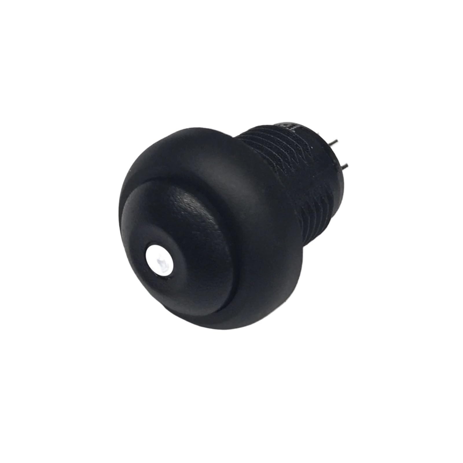 Interruptor IP67 LED 12mm blanco que evita fallos por humedad en botoneras exteriores de 12V