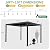 LVUYOYO Outdoor Louvered Pergola 10' x 13' with LED String Lights, Aluminum Pergola with Adjustable Roof, Waterproof Metal Gazebo for Patio, Backyard, Garden, Deck (Black)