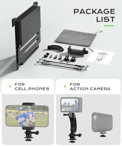 LC-dolida Foldable Phone Fence Mount w/ Sunshade - image 7