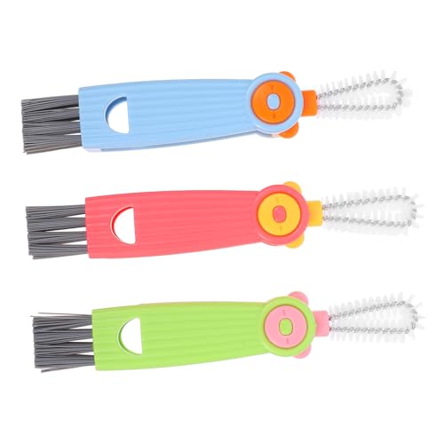 SOLUSTRE Lid Cleaning Brush Deep Cleaning Brush for Household Juicer Lid Sturdy Abs Material