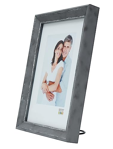 Deknudt S46DF7_20.0x30.0 Resin Photo Frame, Grey, 20 x 30 cm, 20x30 cm - Image 2