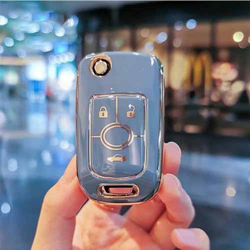 Housse de clé en TPU pour Buick protège durablement votre boîtier des chocs et rayures