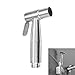 SPEACOUR Edelstahl Sprayer Bidet-Toilettensprüher Edelstahl WC Duschkopf Bidet Handbrause Bidet-Toilettensprühgerät Bidet-Sprühkopf Hand-Bidet-Sprayer zum Reinigen von Autos, Toiletten, Badewannen