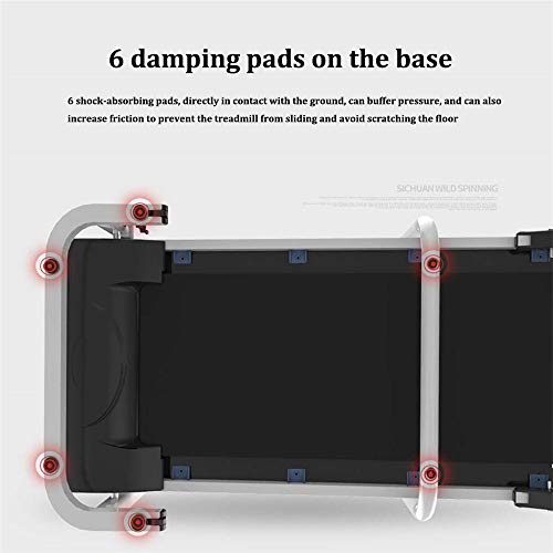 Image of Folding Treadmill Running and Step Machine, Electric Motorized Running Machine,Household Multifunctional Slow-Speed Treadmill with Armrest,for Middle-Aged and Elderly