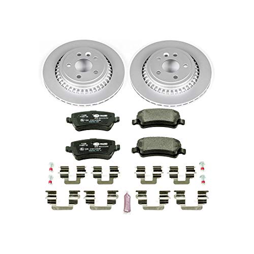 Image of Power Stop ESK5705 Rear Euro-Stop Brake Kit Volvo For Volvo XC60 2010-2017 [Model Specific]