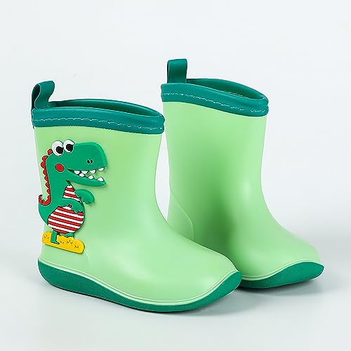 Kids Waterproof PVC Rain Boots Featuring Cute Dinosaur Toddler Girl and Boys Cute Cartoon Non Slip Rainy Shoes2