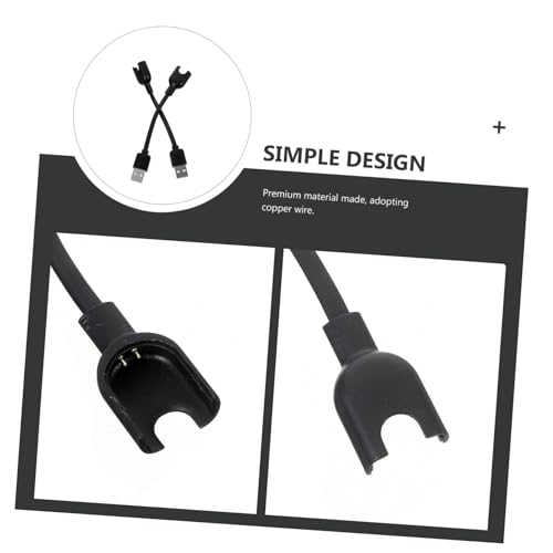 Gadpiparty 4 Pcs Charger Cord Wire Smartwatch Cables Transfer Charging Cable Rechargeable Chargers Intelligent Chargers Charger for Bracelet USB Electric Wire