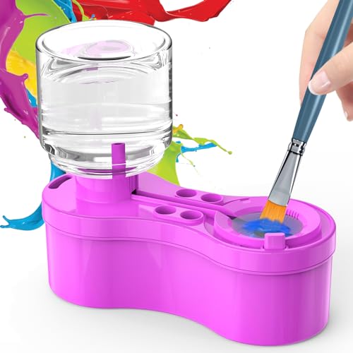 Paint Brush Cleaner, Painting Station for Kids Adult Artist, Paint