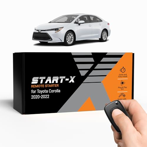 Start-X Remote Starter Kit for Corolla Push to Start 2020-2022 || 3X Lock to Remote Start || Plug N...
