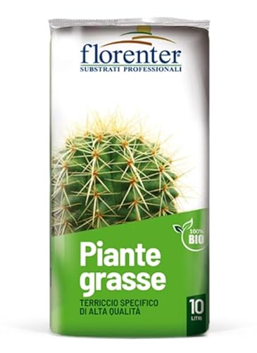 Terriccio professionale per Piante Grasse di alta qualità substrato in sacco da 10 litri Vivaio di Castelletto