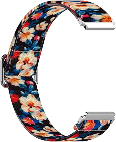 Chainfo Quick Release compatible with Polar Ignite/Unite/Ignite 2 / Pacer Watch Strap, Military Canvas Watch Band Watch (20mm - Image 3