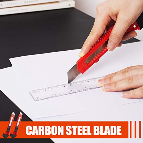 image for Box Cutters Utility Knife 12 Bulk Pack,18mm Wide Blade Box Cutter by C