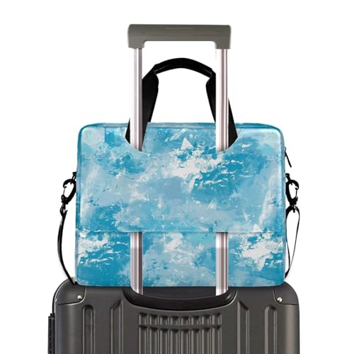 Maletín portátil para laptop 15.6 pulgadas azul claro miniatura 4