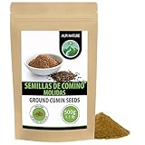Alpi Nature Comino Molido 500g, Comino Semillas en Polvo para Cocinar y Condimentar