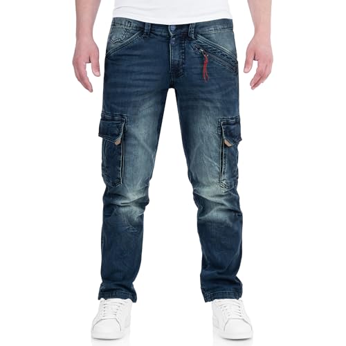 Timezone BenTZ Ben Herrenhose Cargohose Jeanshose lässig modern (W36/L32,...