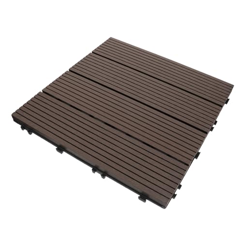 Parquet et plastique extérieur Operitacx pour un balcon élégant et fleuri