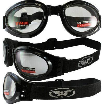 Global VisionEyewear Men's Adventure Goggles with Pouch