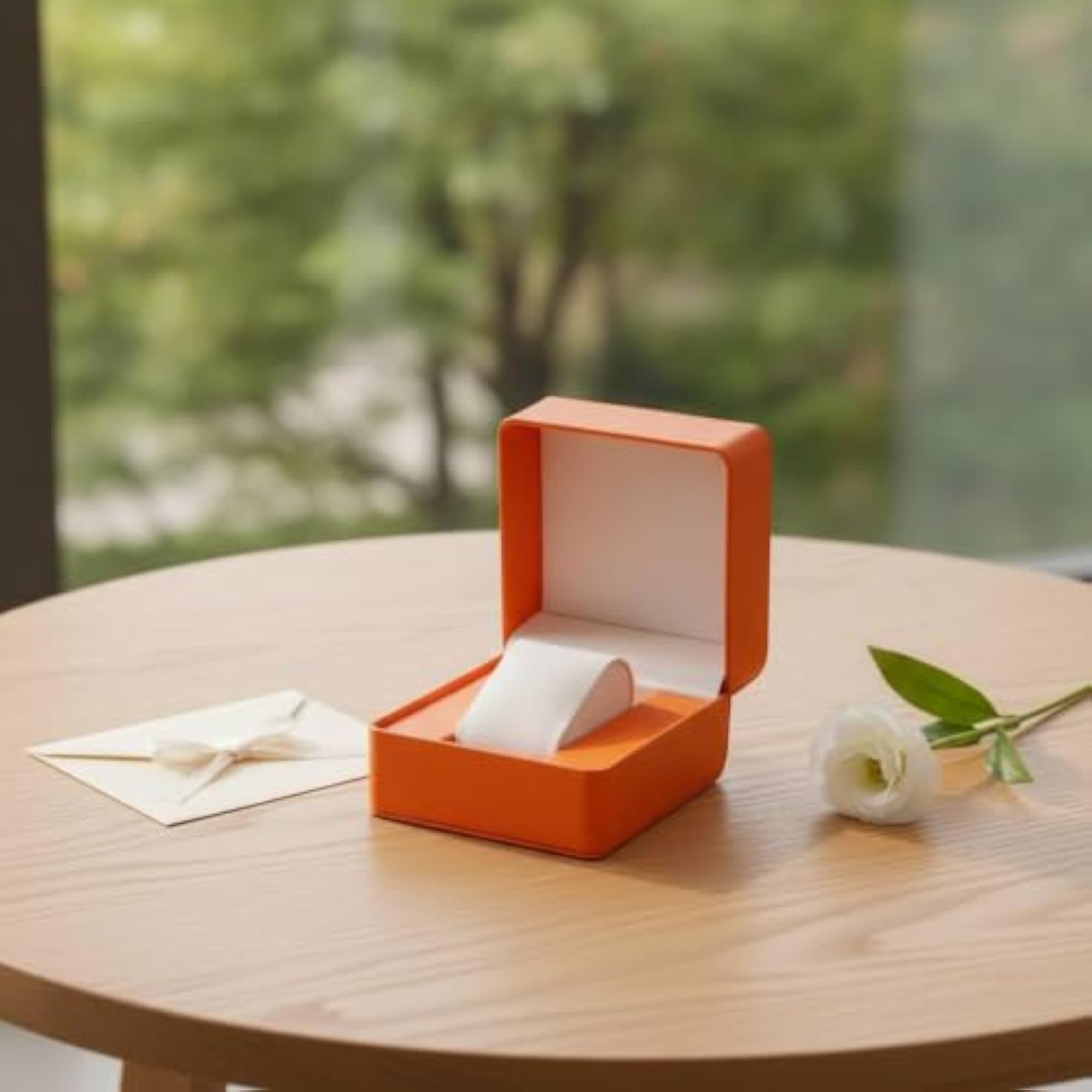 Watch Box with Pillow Display Case, Gray