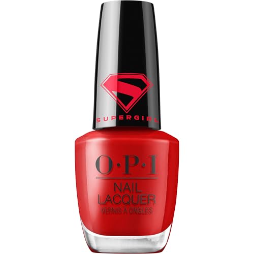 OPI Nail Lacquer Cape it Real | Opaque Bright Warm Red Orange Crème Chip Resistant Nail Polish x...