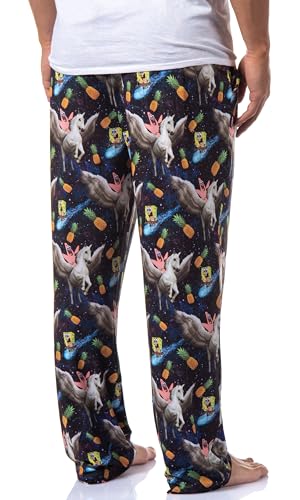 Spongebob Squarepants Mens' Patrick Star Galaxy Tossed Sleep Pajama Pants4