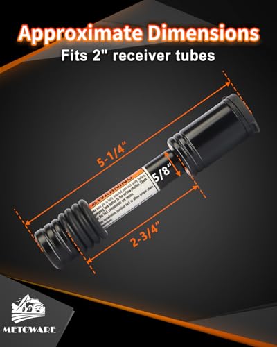 METOWARE Trailer Hitch Lock - 5/8