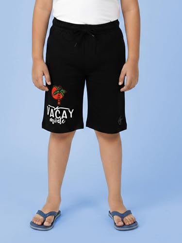 Image of KiddoPanti Boys Knee Length Basic Short