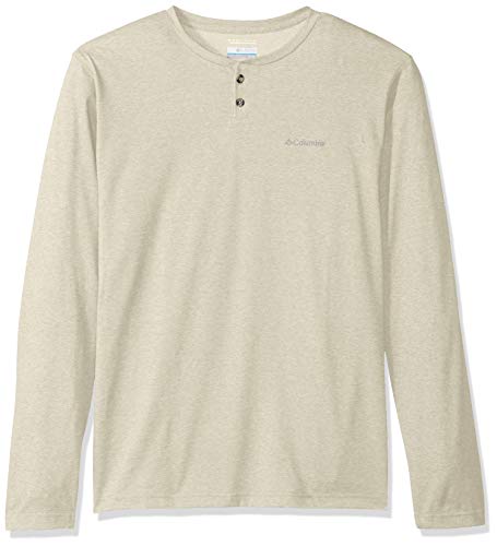 Columbia Men's Thistletown Park Henley, Stone Heather, XL