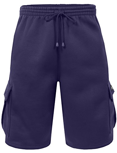 NE PEOPLE Men's Cargo Shorts – Active Casual Comfy Workout Gym