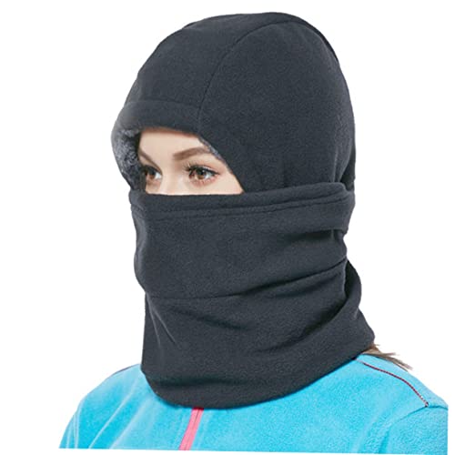 VALICLUD Mascarilla Facial para Ciclismo para Hombres y Mujeres, Pasamontaña Termal Antiviento, de Secado Rápido, Cómodo, para Deportes de Invierno, para Ciclismo, Esquí y Actividades al Aire Libre, Gris miniatura 7