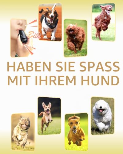 TODREMOU Hundepfeife Rückruf-Hundepfeifen Hochfrequenz Klicker Hundeklicker Set Clicker Hundetraining Clickertraining (Orange)