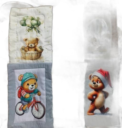 Soft Cotton Baby Goddi for 0?3 Year Kids | Comfortable & Skin-Friendly Newborn Sleeping Mat | Cute Printed Baby Bedding (Pack of 6)|PRA-P1382-image-34