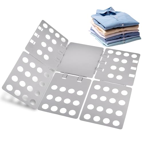 Doblador Camisetas,Tabla para Doblar Ropas,Doblador de Ropa,Doblador Ropa Plegable,Dobladors de Camisas y Camisetas,Rápido de Plegado,para Camiseta,Camisas,Suéteres y Pantalones
