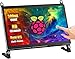 wisecoco 7 Inch Touchscreen Monitor for Raspberry Pi HDMI IPS 1024 x 600 Mini LCD Display for RPI Pi 5/4B/3B 2 Zero B B+ Windows Driver-Free