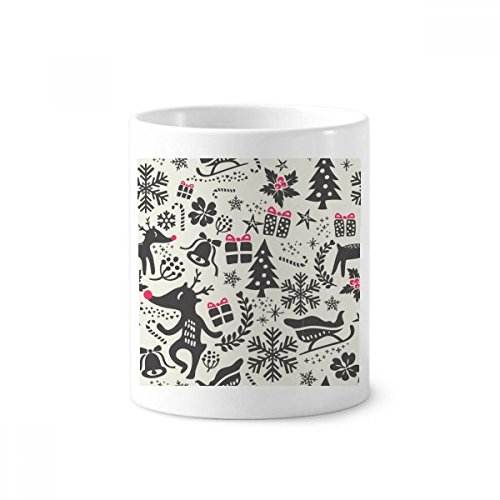 Gobelet de Noël en céramique pour décorer le bureau et la salle de bain
