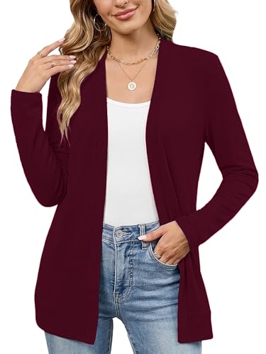Image of Heymoments Cardigan for Women Long Sleeve Lightweight Sweaters