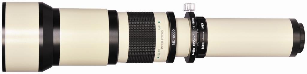 650-1300mm High Definition Telephoto Zoom Lens for Sony E-Mount a6000, a5100, a5000, a3000