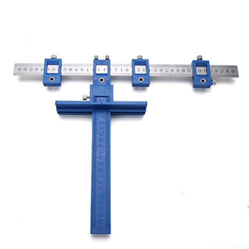 Cabinet Hardware Jig Mounting Template Drill Guide Sleeve Drawer Pull Jigs Handle Jig Power Tools Drilling Punch Locator Wood Drilling Dowelling Woodworking Kit For Cabinets Knobs And Pulls #TOP6