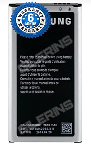 Image of Original (EB-BG900BBE) Battery for Samsung Galaxy S5 9006V 9008W 9006W G900S G900F G9008V battrey with 6 Month Warranty**** (Original Battery 119)