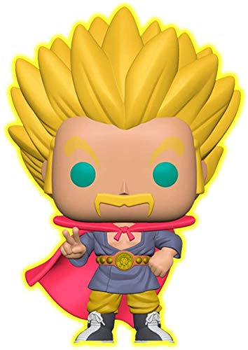 Funko POP Animation Dragon Ball Super Super Saiyan Hercule, Glow in The Dark Specialty Series Bundle with 1 PopShield Pop Box Protector - Image 2