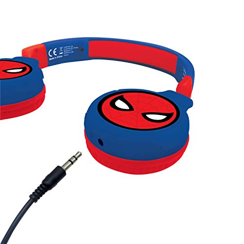 Lexibook- Spiderman-Casque Audio Enfant 2-en-1 Bluetooth Stéréo, sans Fil, Filaire, Son limité, Pliable, Ajustable… - Les Beatles, Paul McCartney, John Lennon, RIngo Starr, George Harrison Lexibook- Spiderman-Casque Audio Enfant 2-en-1 Bluetooth Stéréo, sans Fil, Filaire, Son limité, Pliable, Ajustable… – Image 3