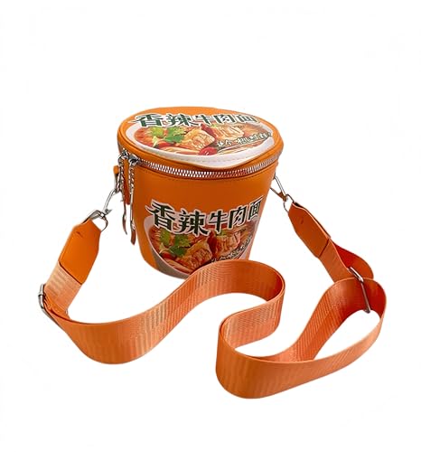 Sac à bandoulière pour femme style nouilles asiatiques, grand compartiment pratique et stylé