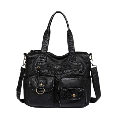 Image of Hobo Handbag and Purses for Women,Top Handle Satchel Purse Tote Shoulder Bags Faux Leather for Ladies