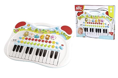 Simba 104010044 - ABC Tier Keyboard, mit verschiedenen Sounds, Tierlaute,...