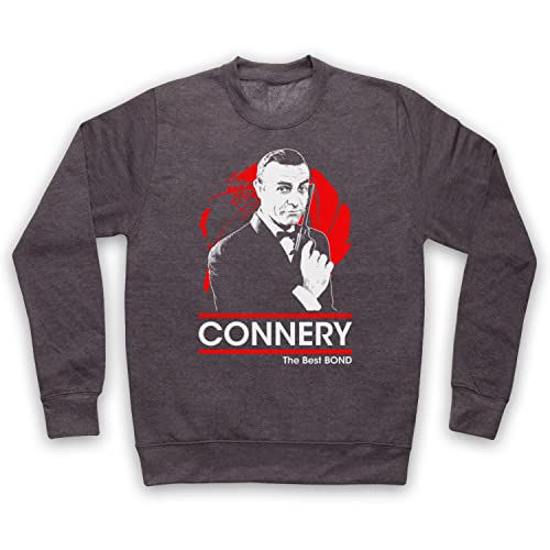 Sweat-shirt Sean Connery The Best Bond pour adulte en coton confortable