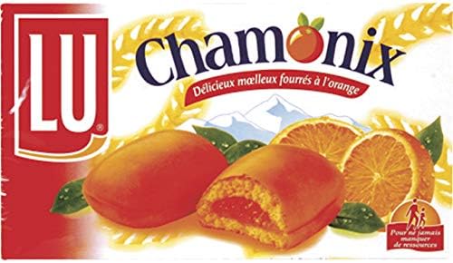 Chamonix Biscuit Filled with Orange Marmalade LU 250g