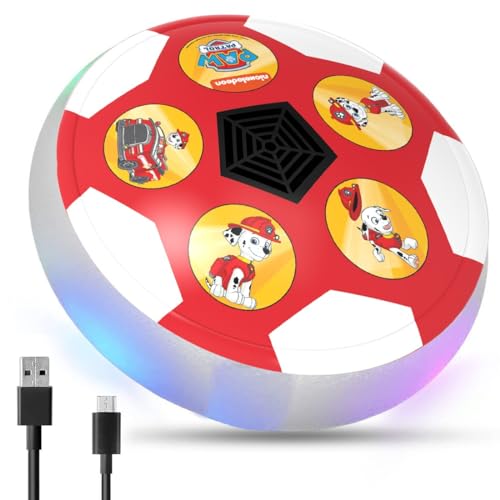 ToyMagic Paw Patrol Marshall USB Rechargable Hover Football|Indoor Floating Led Light Soccerball|Air Football Disc with Soft Foam Bumper|Glide On All Floor Types|Birthday Gift for Kids3+|Multi (B0CBBGSL5H) Amazon Price History, Amazon Price Tracker
