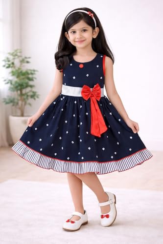 Image of Wish Karo Baby Girl's A-Line Knee Length Dress