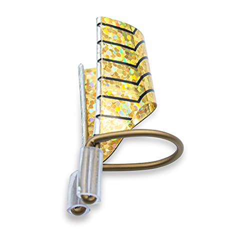 Kit 5 Moldes De Ferro Reutilizáveis para Unhas de Gel, Acrigel, Fibra